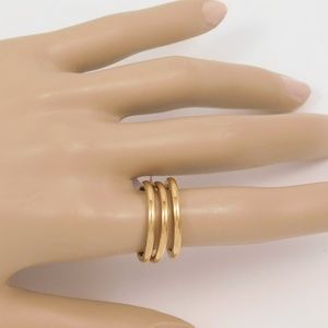 Yellow Gold 3 pc. Stacking Ring Set